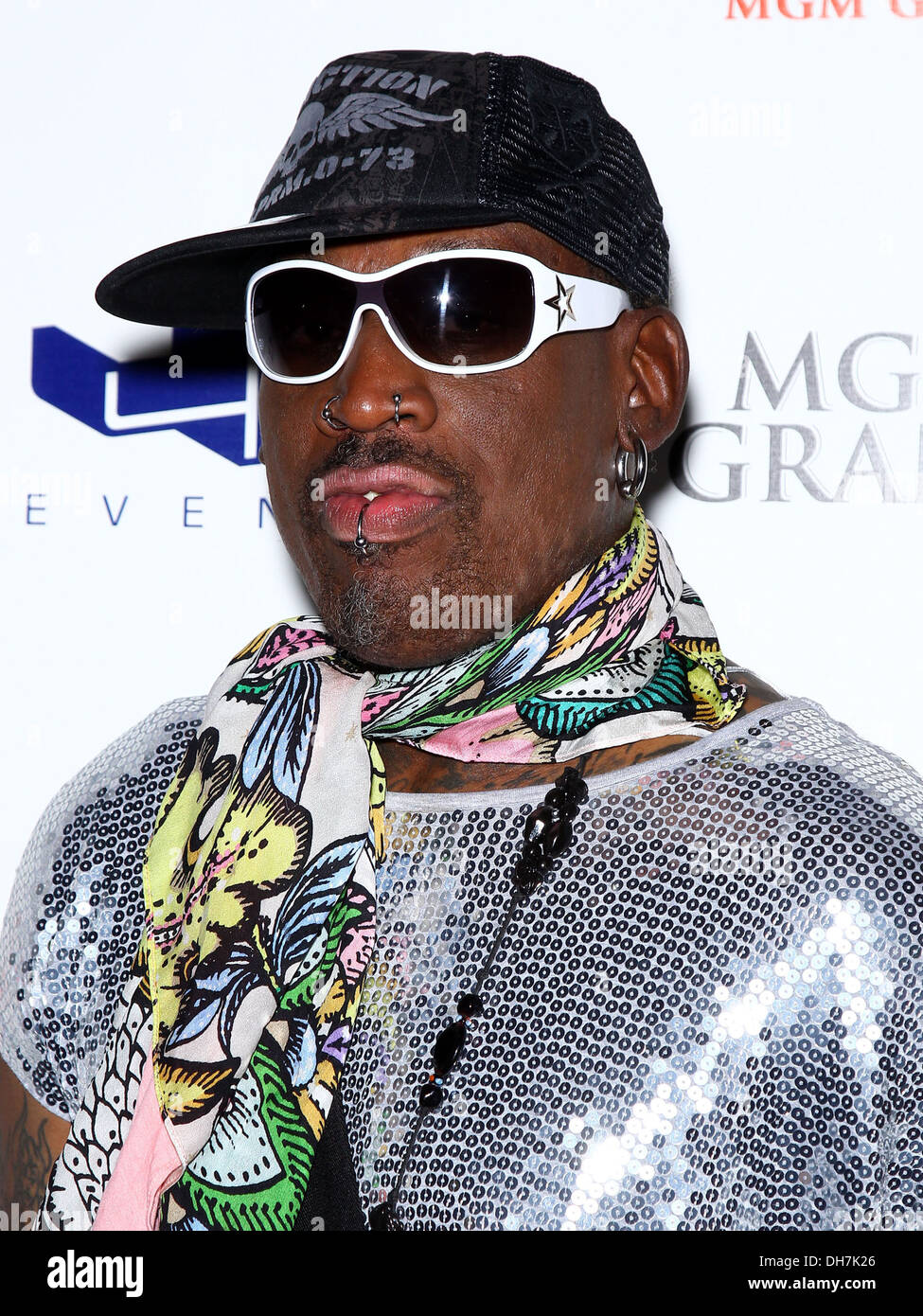 Dennis Rodman hosts a St Patricks Day bash at TABU Utra Lounge inside ...