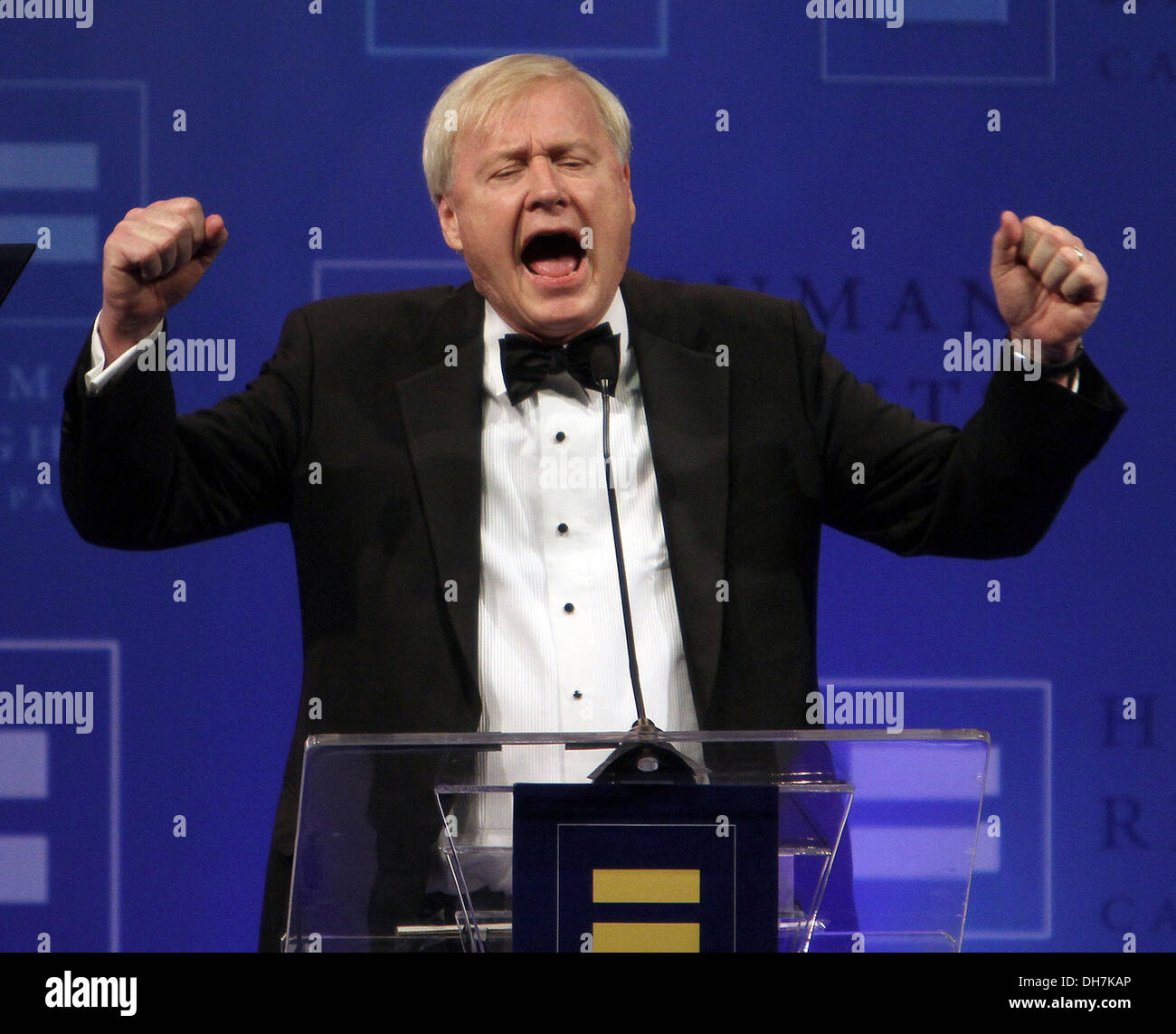 Chris Mathews 2012 Human Rights Campaign Los Angeles Gala at Ritz ...