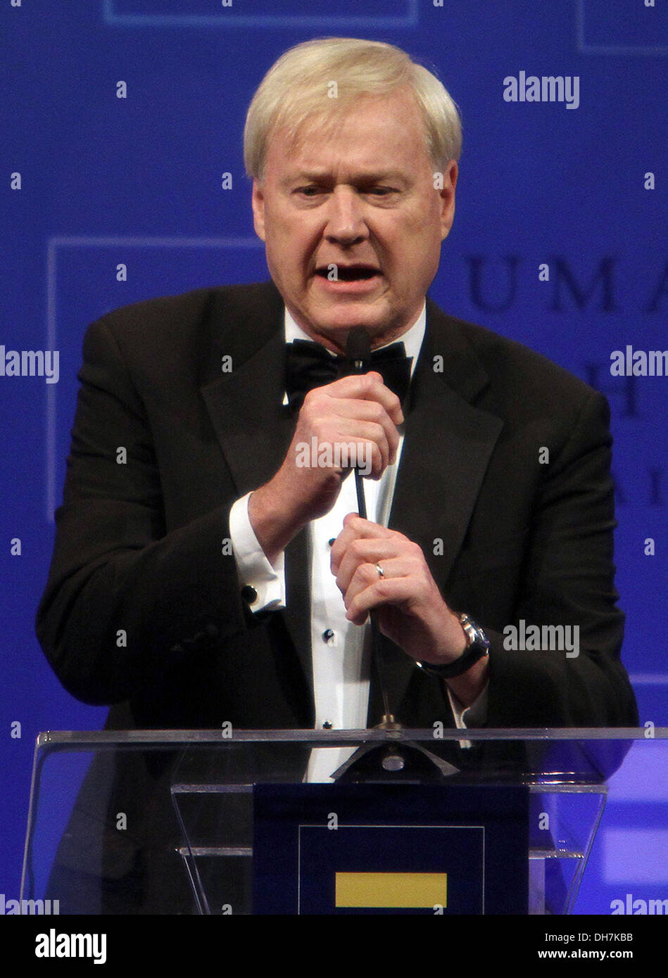 Chris Mathews 2012 Human Rights Campaign Los Angeles Gala at Ritz ...