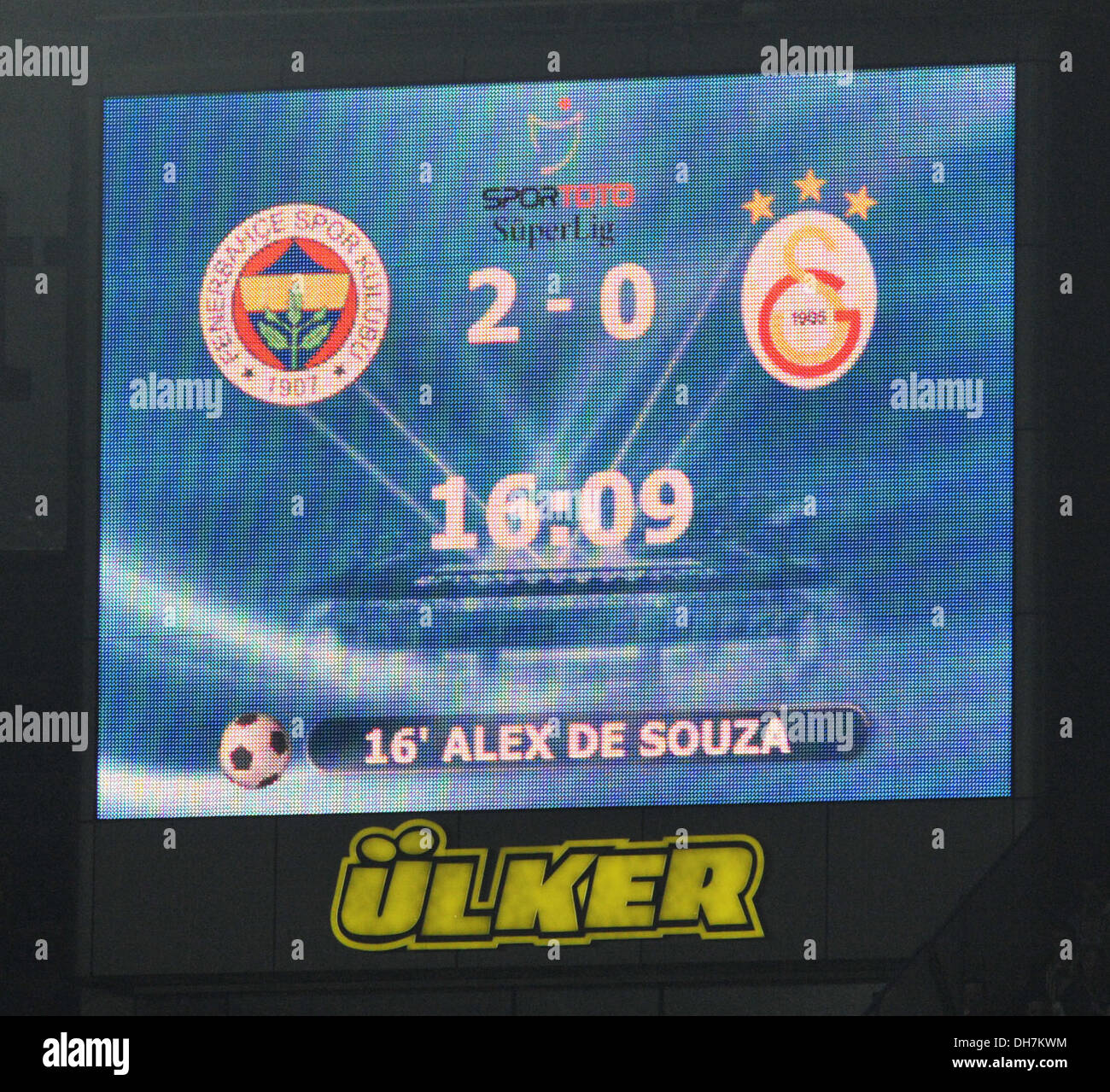 Atmosphere Fenerbahce vs Galatasaray at Sukru Saracoglu Stadium in Istanbul  Two of fiercest rivals in European club football Stock Photo - Alamy