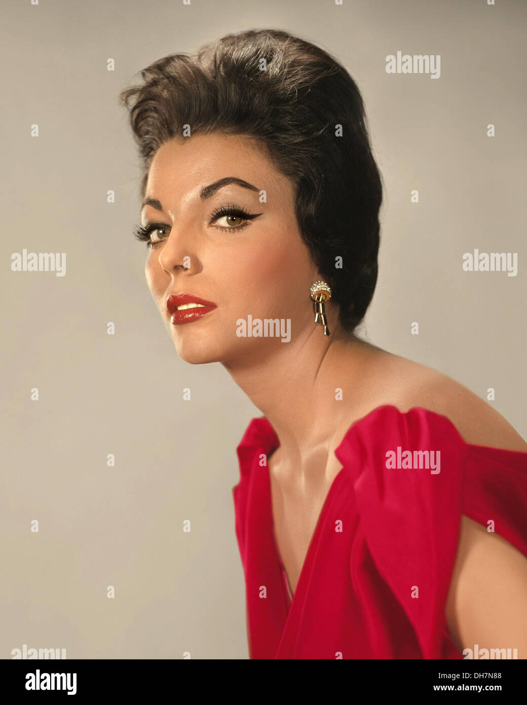 JOAN COLLINS UK film actress about 1960 Stock Photo 62250616 Alamy