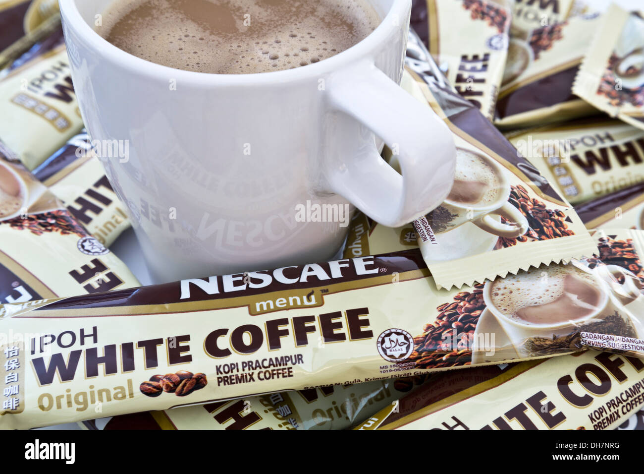 Nescafe Menu Ipoh White Coffee Original premix coffee sachets