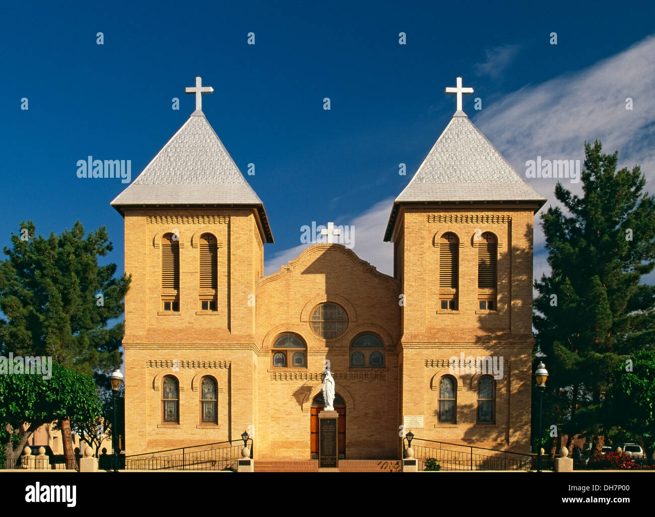San Albino Church, Old Mesilla, New Mexico Usa Stock Photo - Alamy