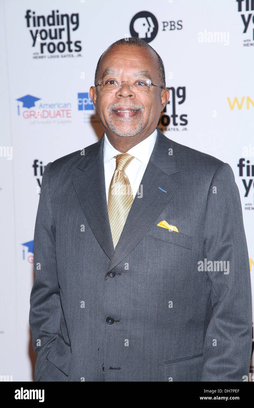 Henry Louis Gates Jr at premiere of 'Finding Your Roots' at Frederick P