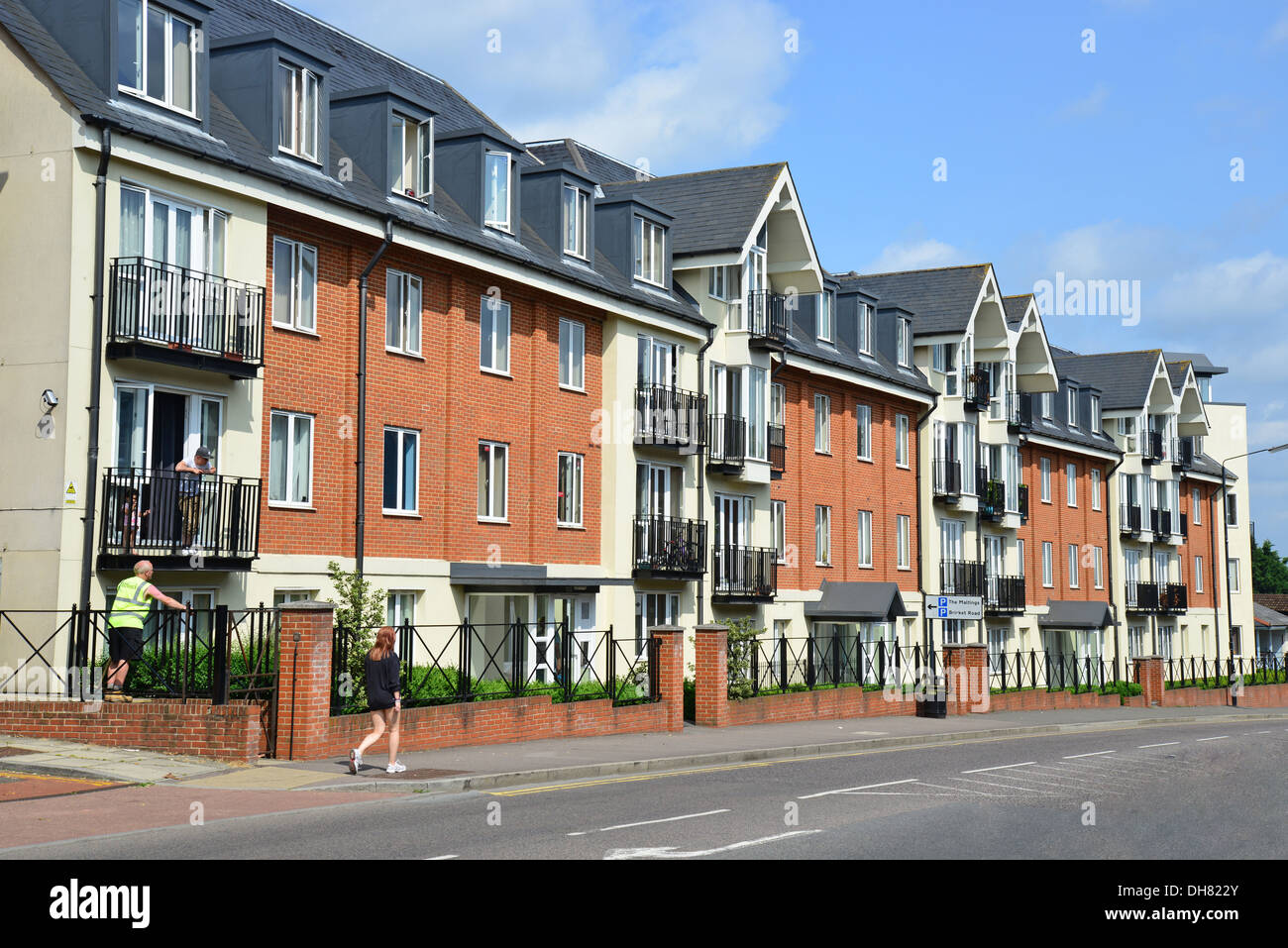 New apartment building, Holywell Hill, St.Albans, Hertfordshire