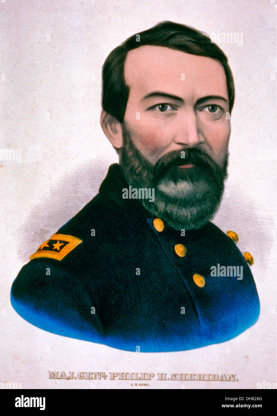 Major General Philip Sheridan USA Civil War General circa, 1863