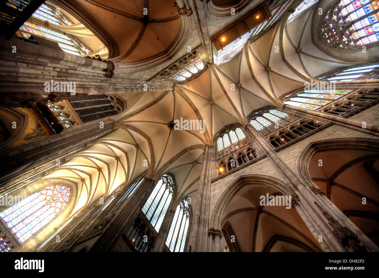 DOM Cologne Germany ceiling Stock Photo Alamy