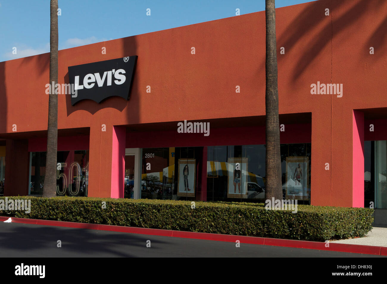 The Levi's store at the Tustin Market place in Southern California USA  Stock Photo - Alamy