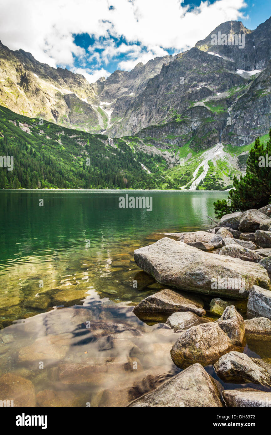 Clear sky with mountains hi-res stock photography and images - Alamy