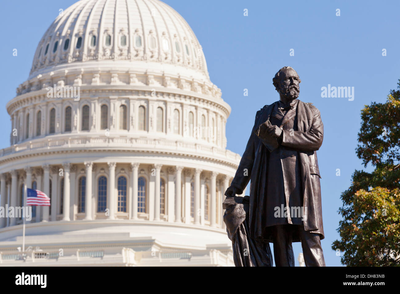 President James Garfield Memorial, US Capitol Washington, DC USA