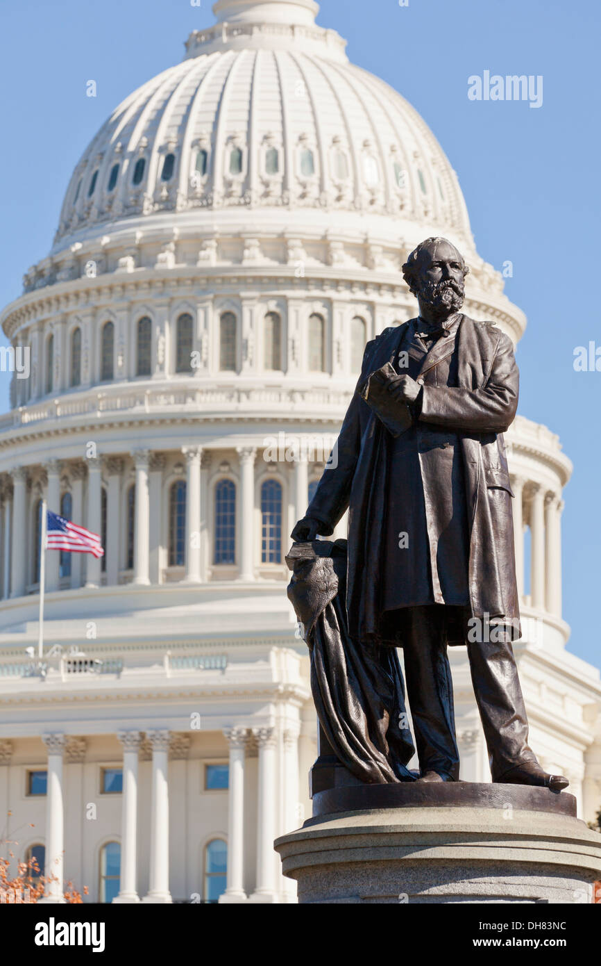 President James Garfield Memorial, US Capitol Washington, DC USA