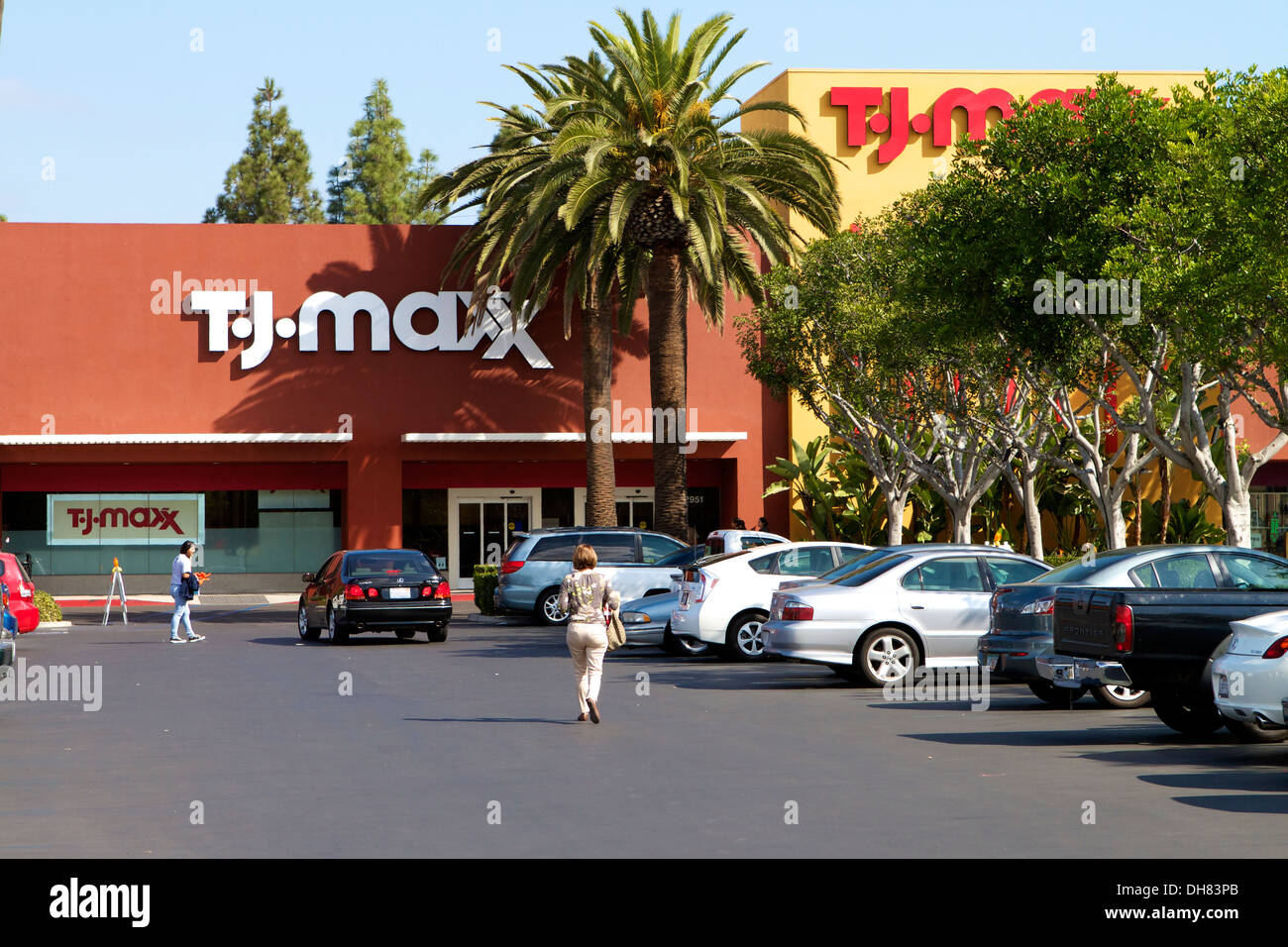 T.J. Maxx, in Tustin California a American department store chain owned
