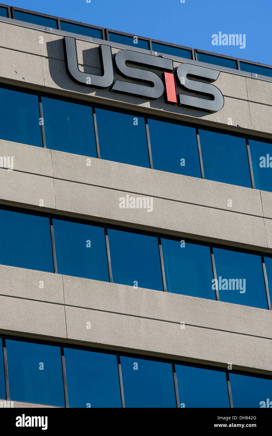 The headquarters of USIS, a private firm that provides security