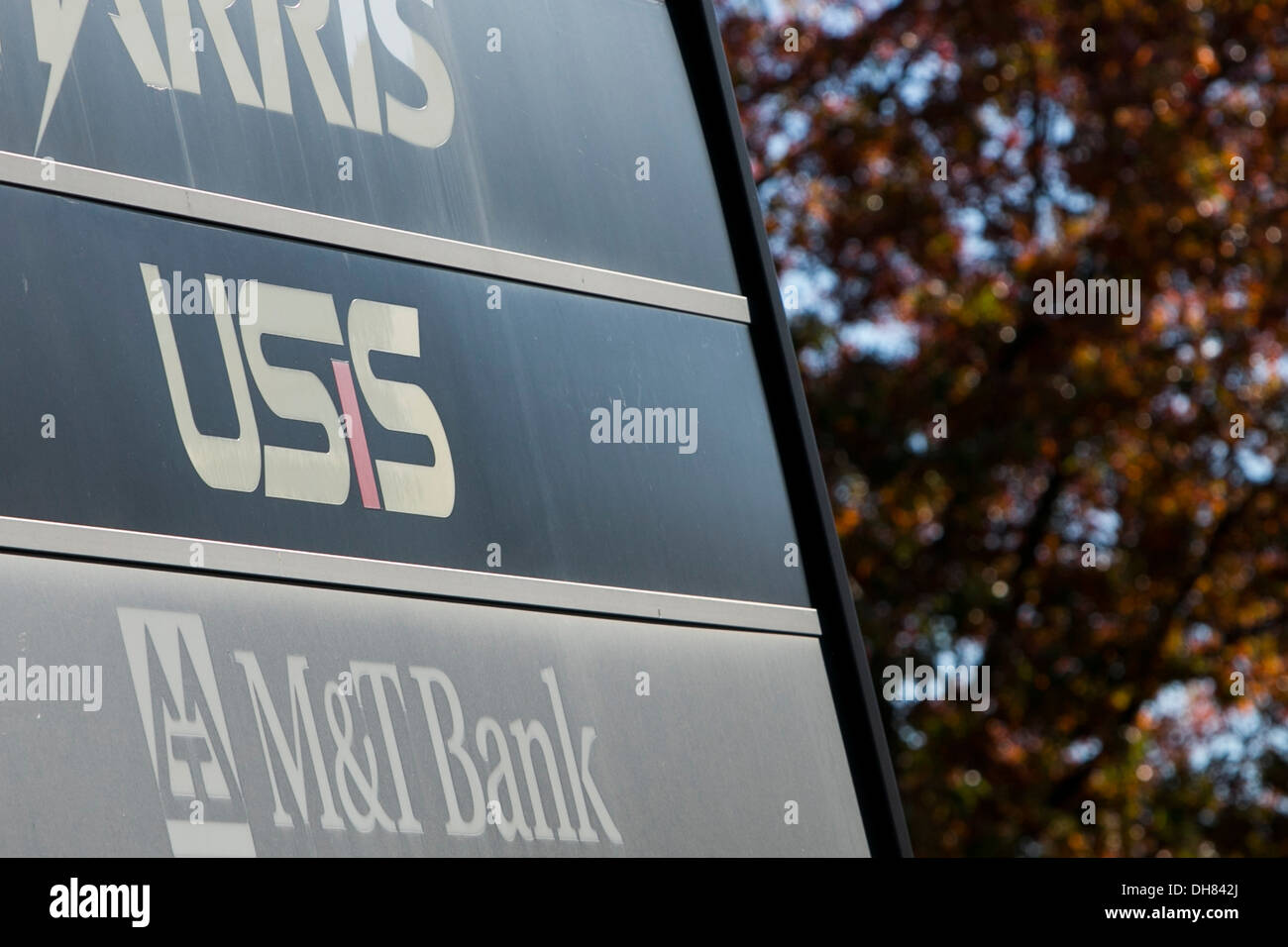 The headquarters of USIS, a private firm that provides security