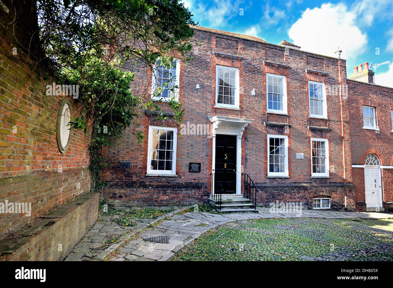 Site of Henry James house in Rye Sussex Stock Photo
