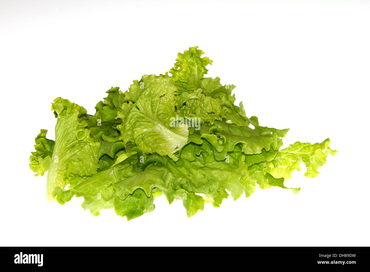 salad isolated on white background Stock Photo - Alamy