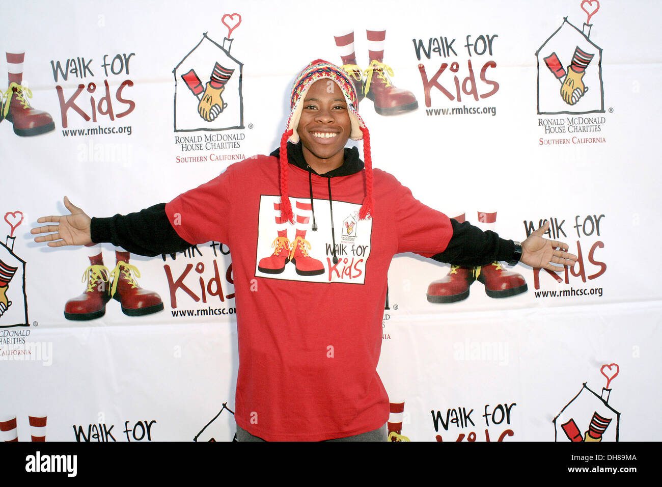 Carlon Jeffery at 2012 Ronald McDonald House Walk for Kids 5K Walk Los