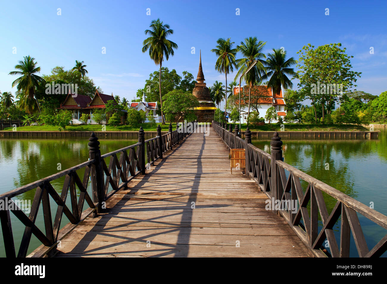 Wat Tra Phang Thong, Sukhothai, Thailand, Asia Stock Photo