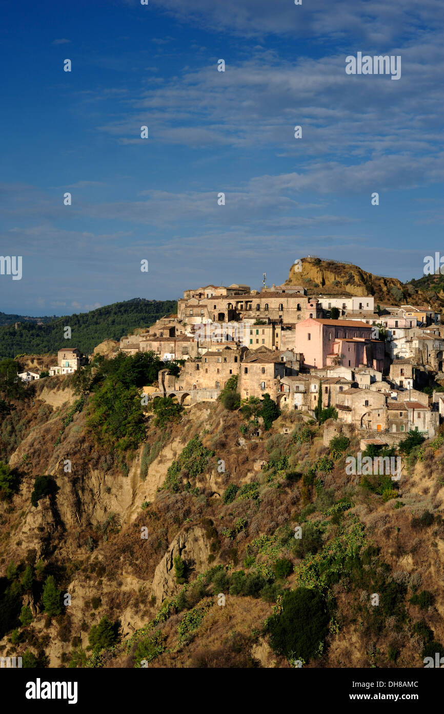Italy, Basilicata, Tursi, the ancient arab village called Rabatana Stock Photo