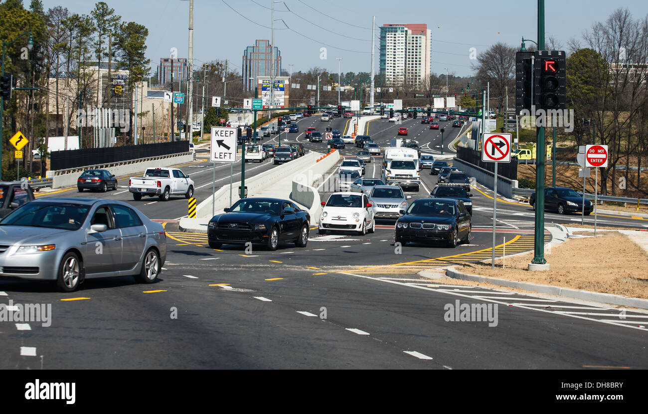 Atlanta traffic jam hires stock photography and images Alamy