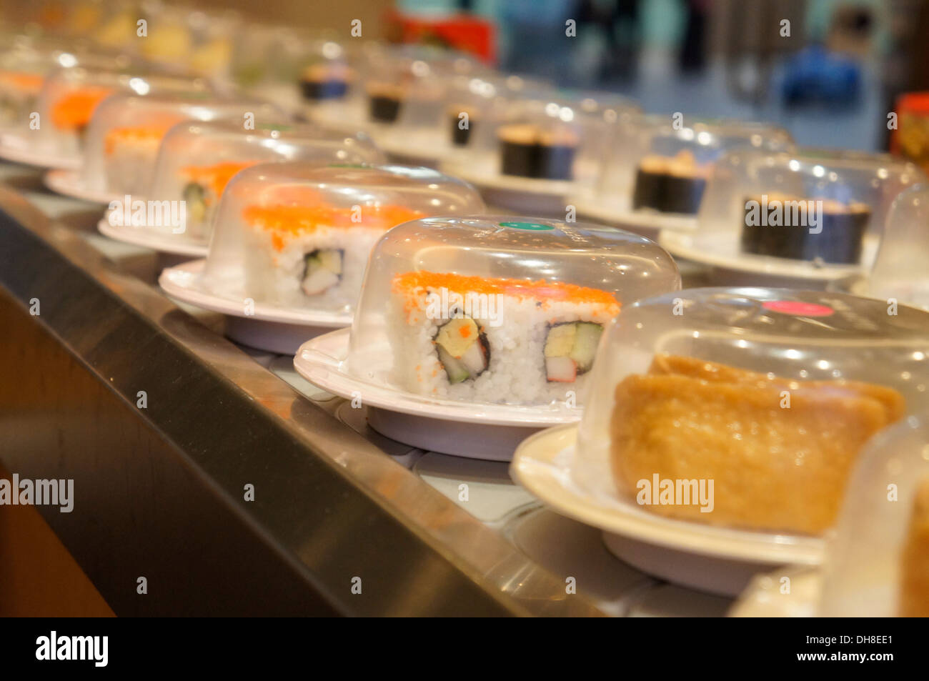 sushi belt Stock Photo