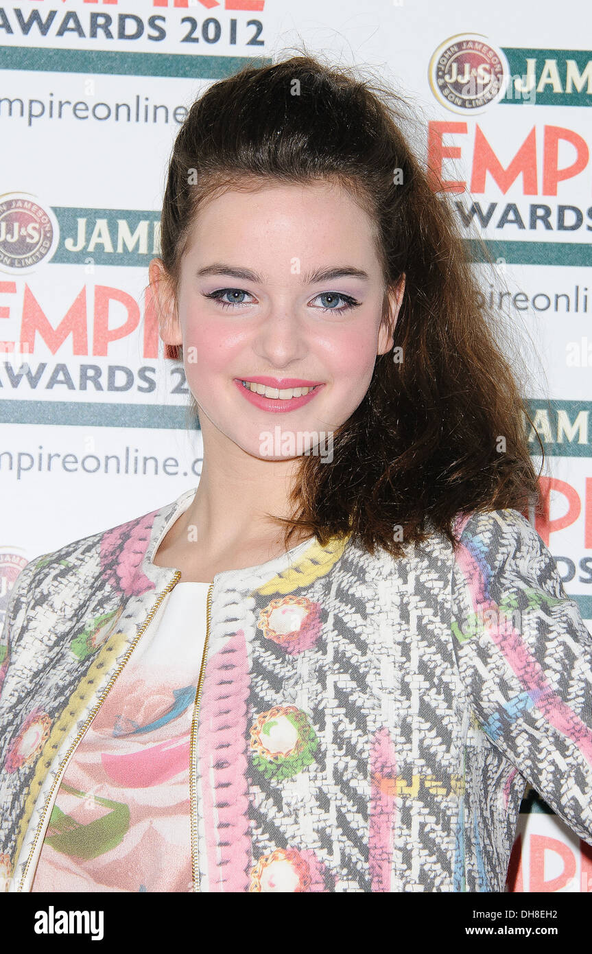 Celine Buckens The Empire Film Awards 2012- Arrivals London, England