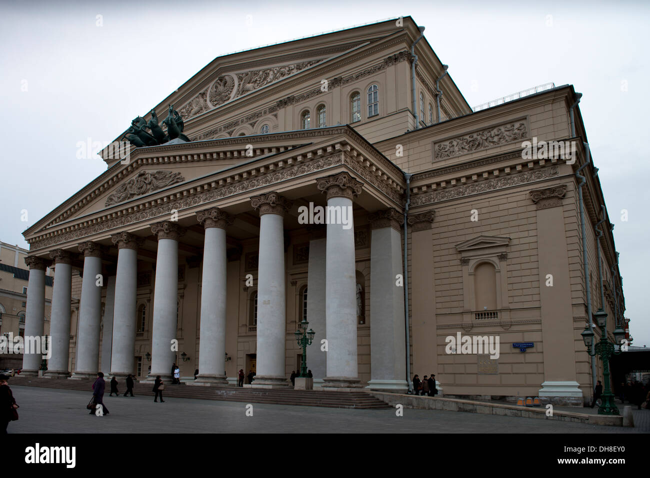 Bolshoi Theater Moscow Stock Photo Alamy
