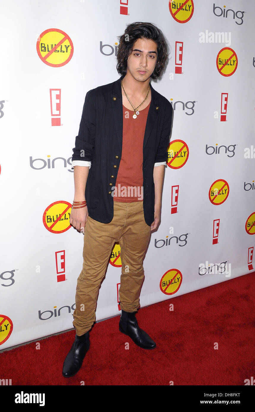 Avan Jogia Los Angeles Premiere of 'Bully' held at Chinese 6 Theatres