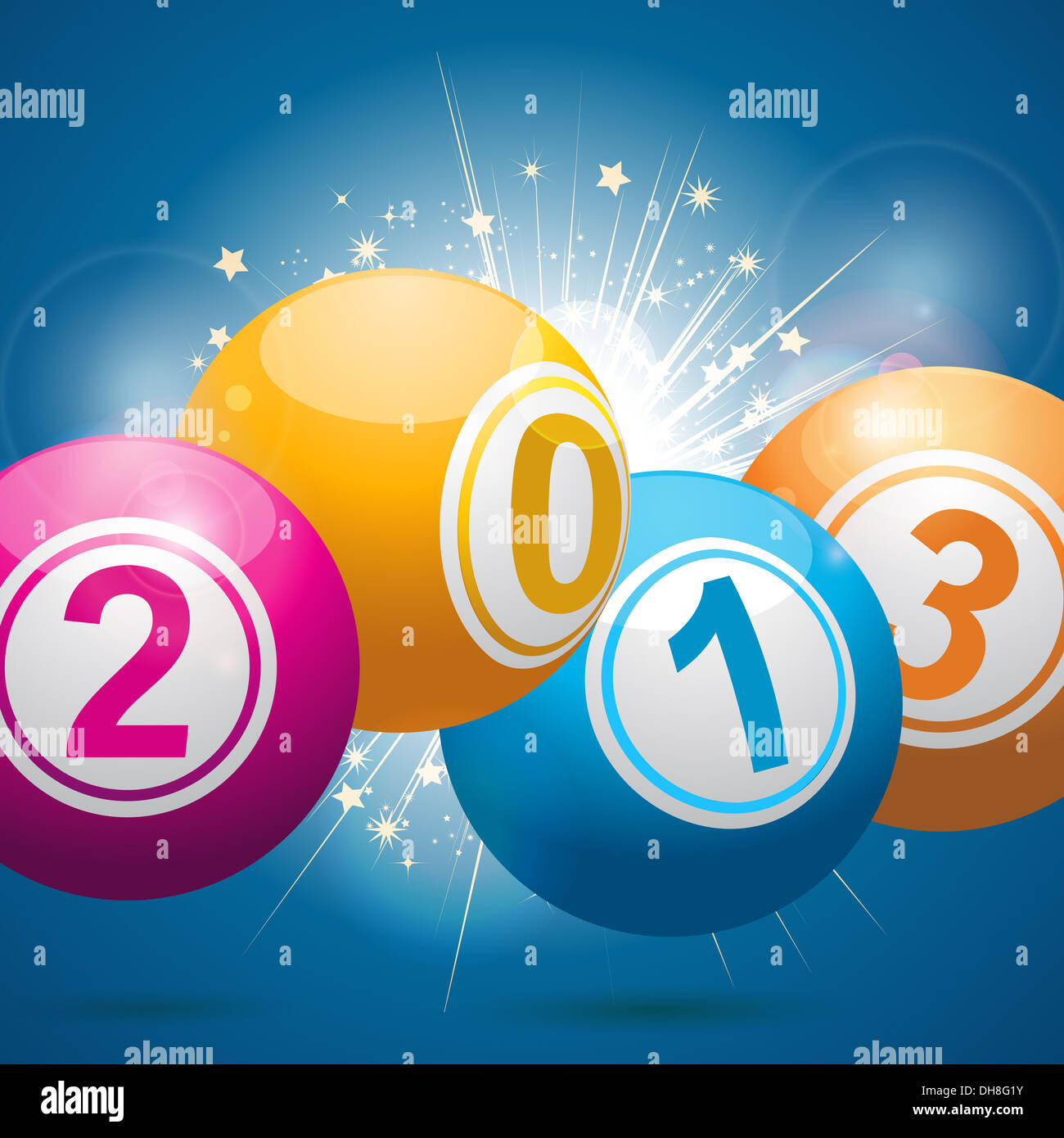 Abstract lottery bingo ball background hires stock photography and
