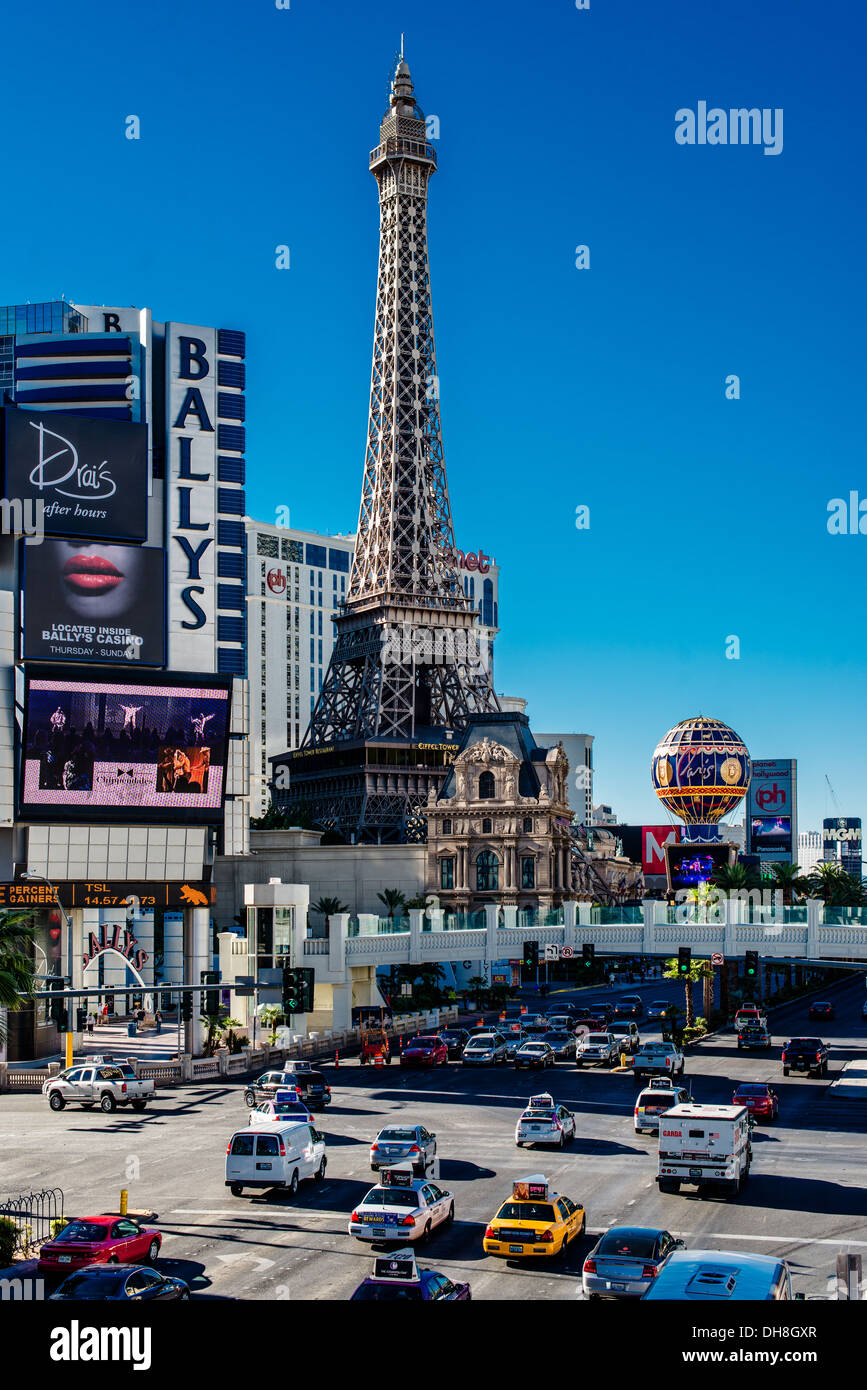 Paris Las Vegas' Tour Eiffel Restaurant Stock Photo Alamy