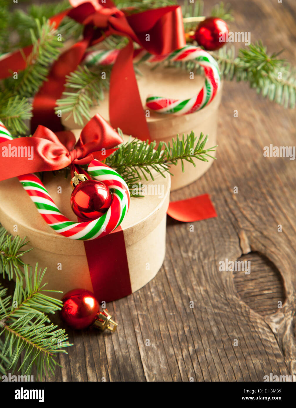 Christmas gift box Stock Photo - Alamy