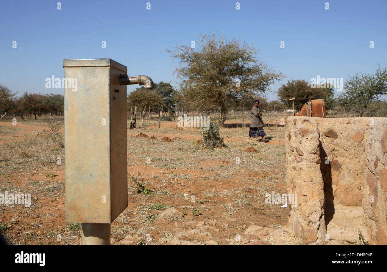 Botswana Energy 2008.Dikgonnye Village lies to the east of Gaborone and