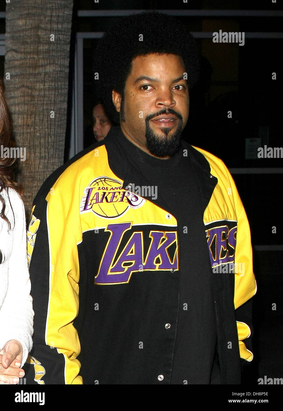 Ice Cube (real name O'Shea Jackson) heads to Staple Centre to watch Los  Angeles Lakers basketball game Los Angeles California Stock Photo - Alamy