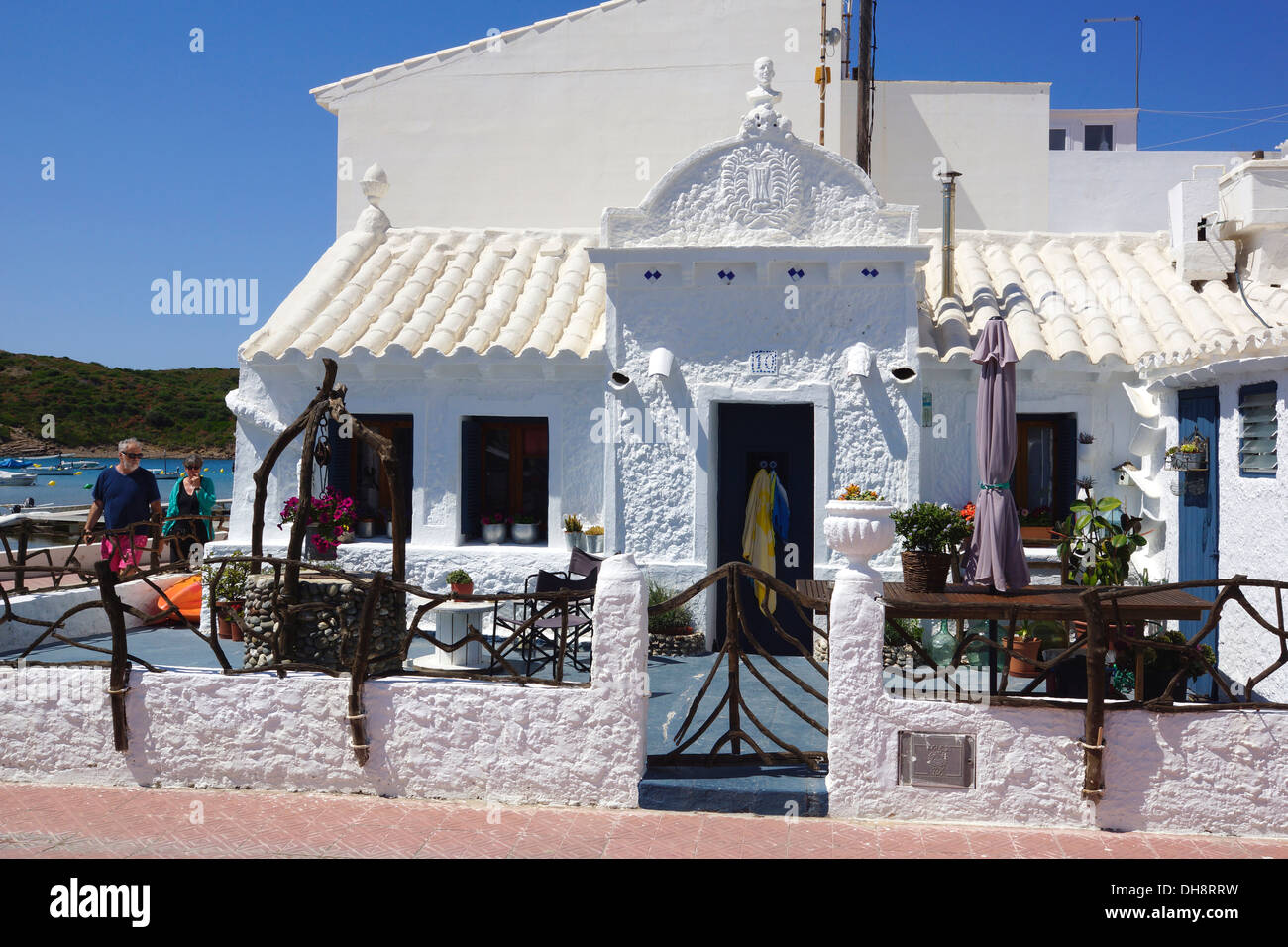 house in es grau, mao, menorca, spain Stock Photo