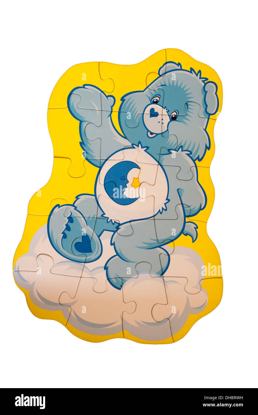Care bear Childrens Jigsaw Puzzle Stock Photo