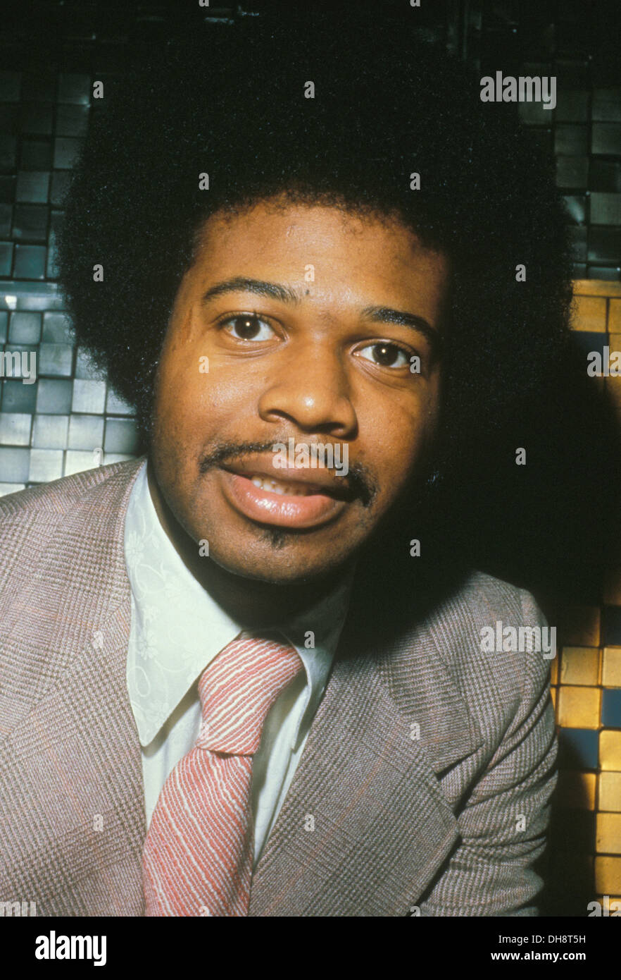 EDWIN HAWKINS (1943-2018) American Gospel singer in 1969 Stock