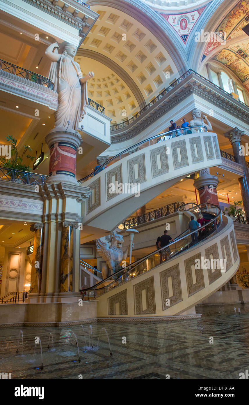 The Forum shopping mall in Las Vegas Stock Photo Alamy