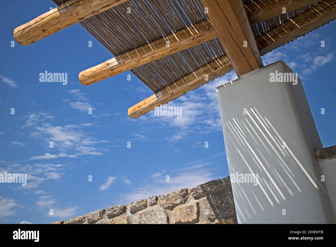 modern tropical roof Stock Photo