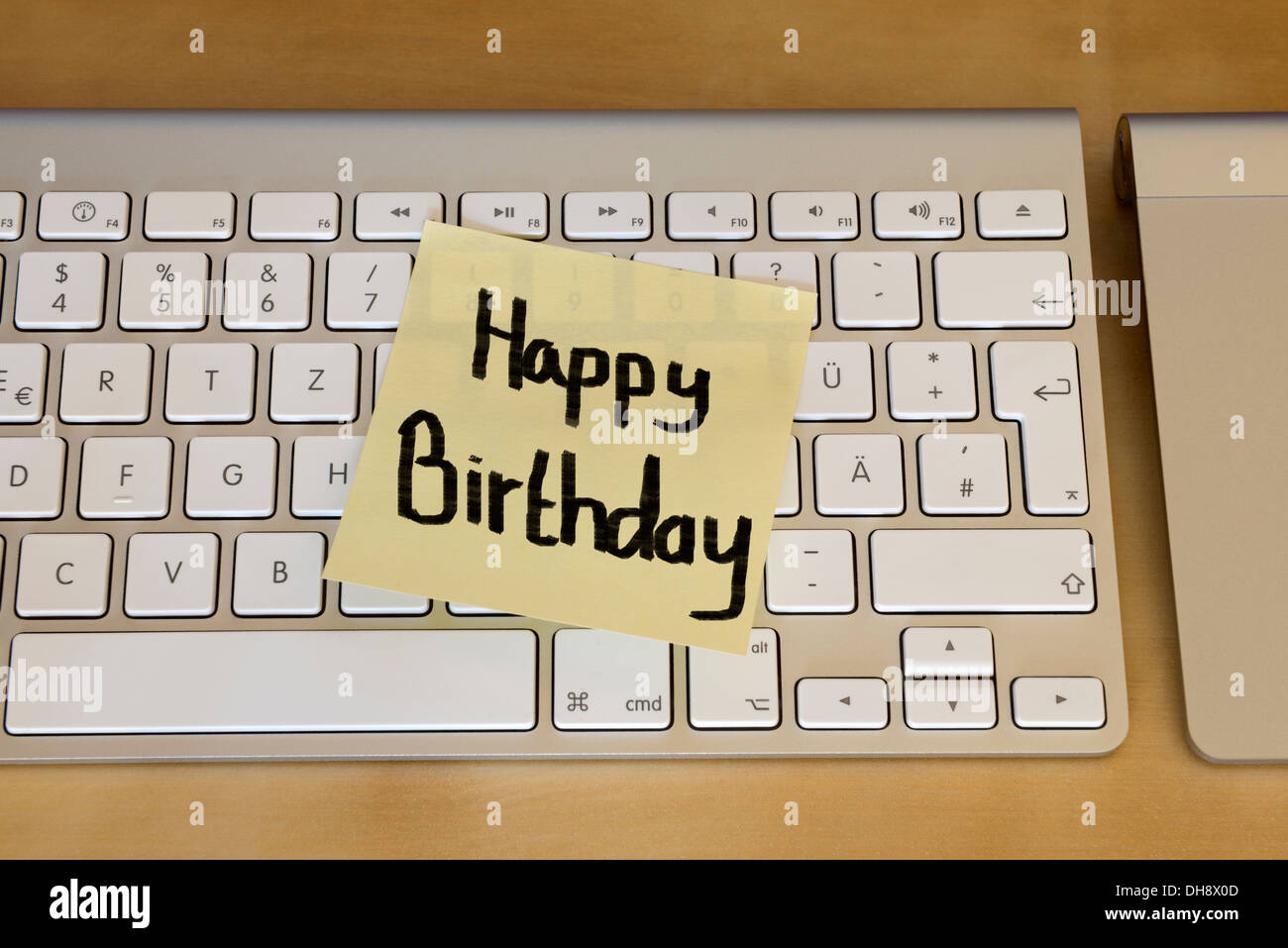 Computer Happy Birthday High Resolution Stock Photography And Images Alamy