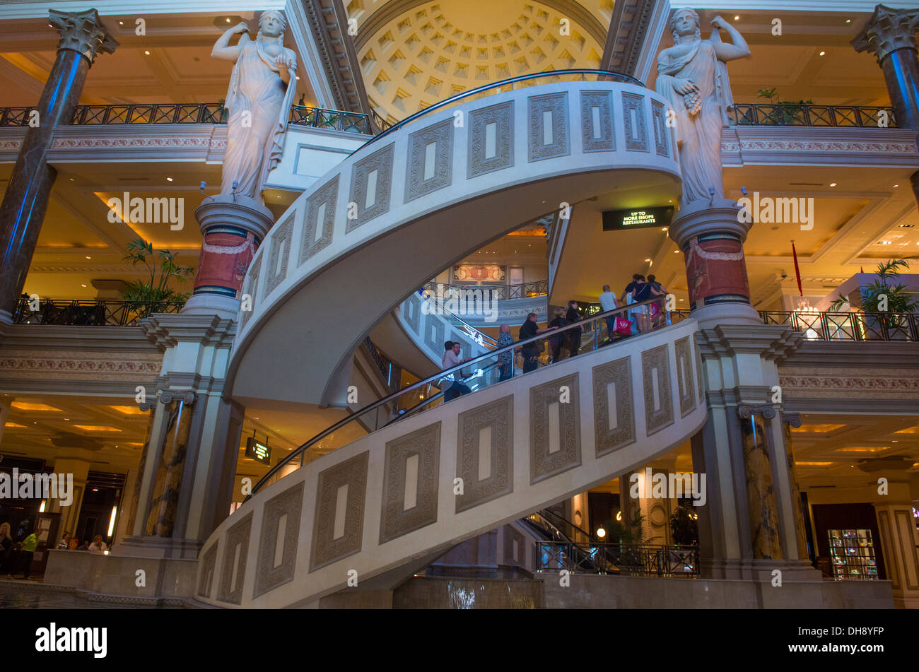 The Forum shopping mall in Las Vegas Stock Photo Alamy