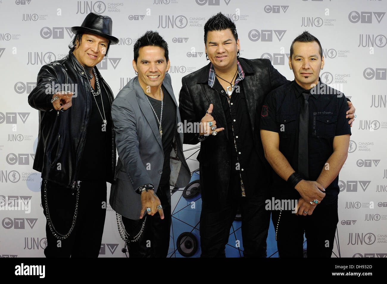 Bruthers of Different Muthers 2012 JUNO Awards arrival at Scotiabank