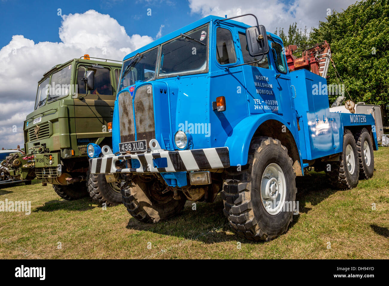 1956 AEC Militant Mk1 6x4 recovery truck, at the 2013 Starting Handle