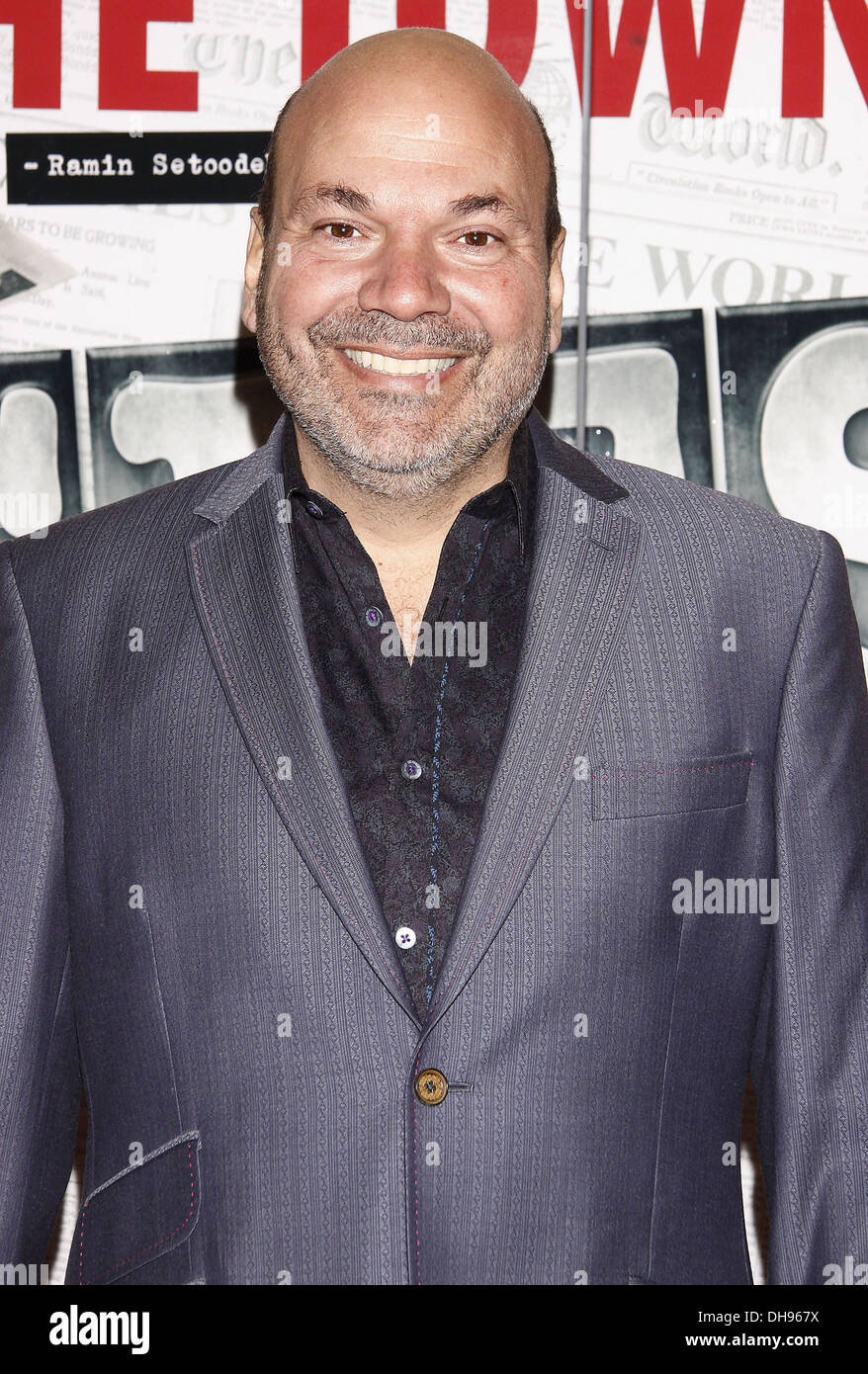 Casey Nicholaw Broadway opening night of Disney Theatrical Productions musical 'Newsies' at Nederlander Theatre - Arrivals New Stock Photo