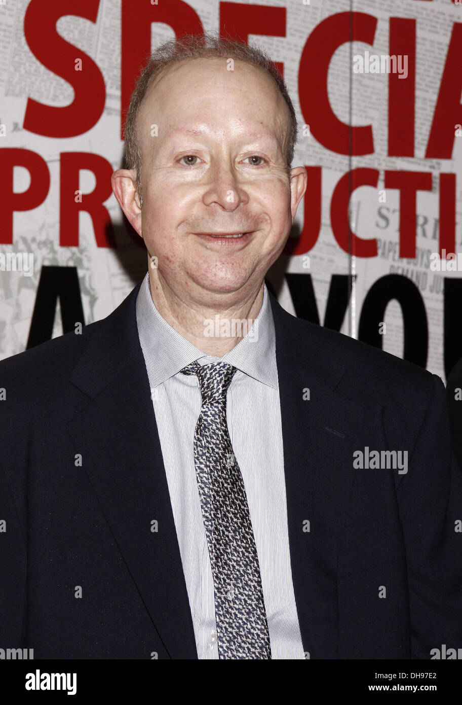 Jack Feldman Broadway opening night of Disney Theatrical Productions musical 'Newsies' at Nederlander Theatre - Arrivals New Stock Photo