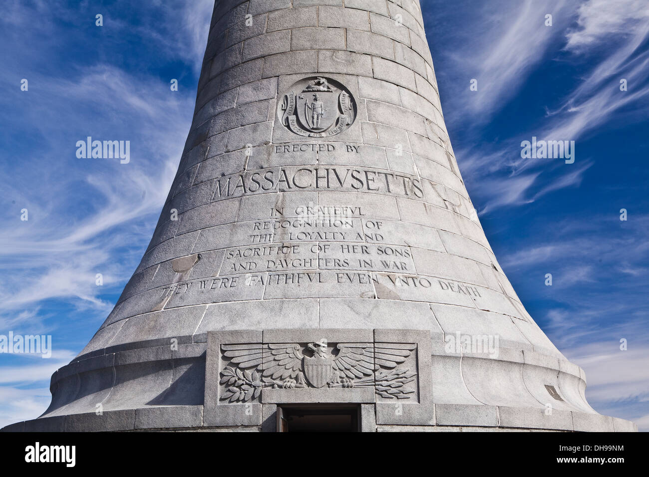 Massachusetts Veterans War Memorial Tower is pictured on Mount Greylock