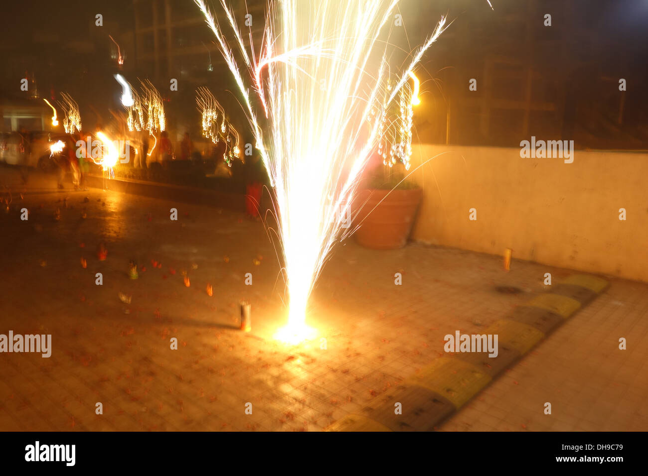 Diwali festival fireworks hires stock photography and images Alamy