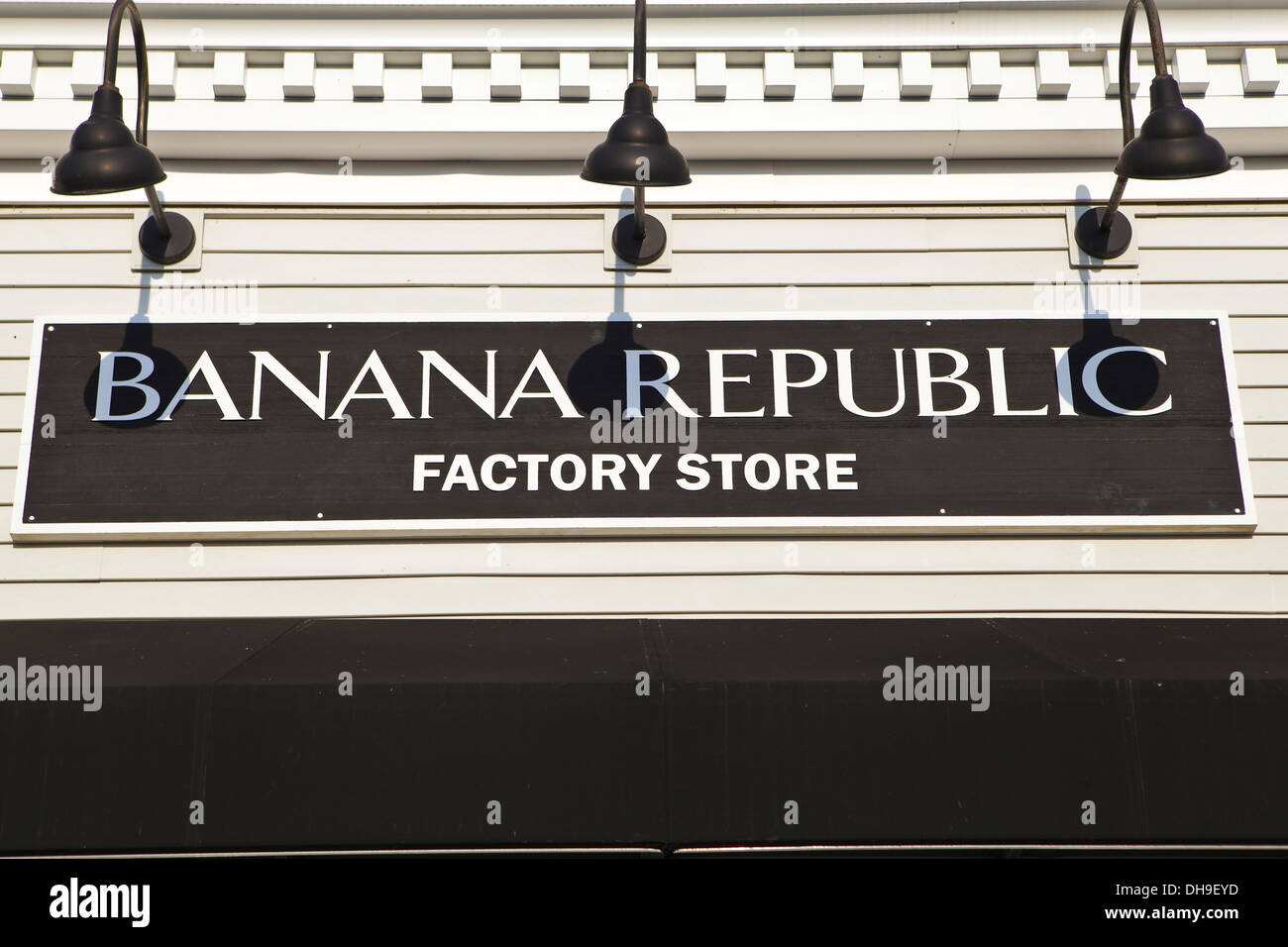 A Banana Republic store is pictured at Lee Premium Outlets in Lee (MA