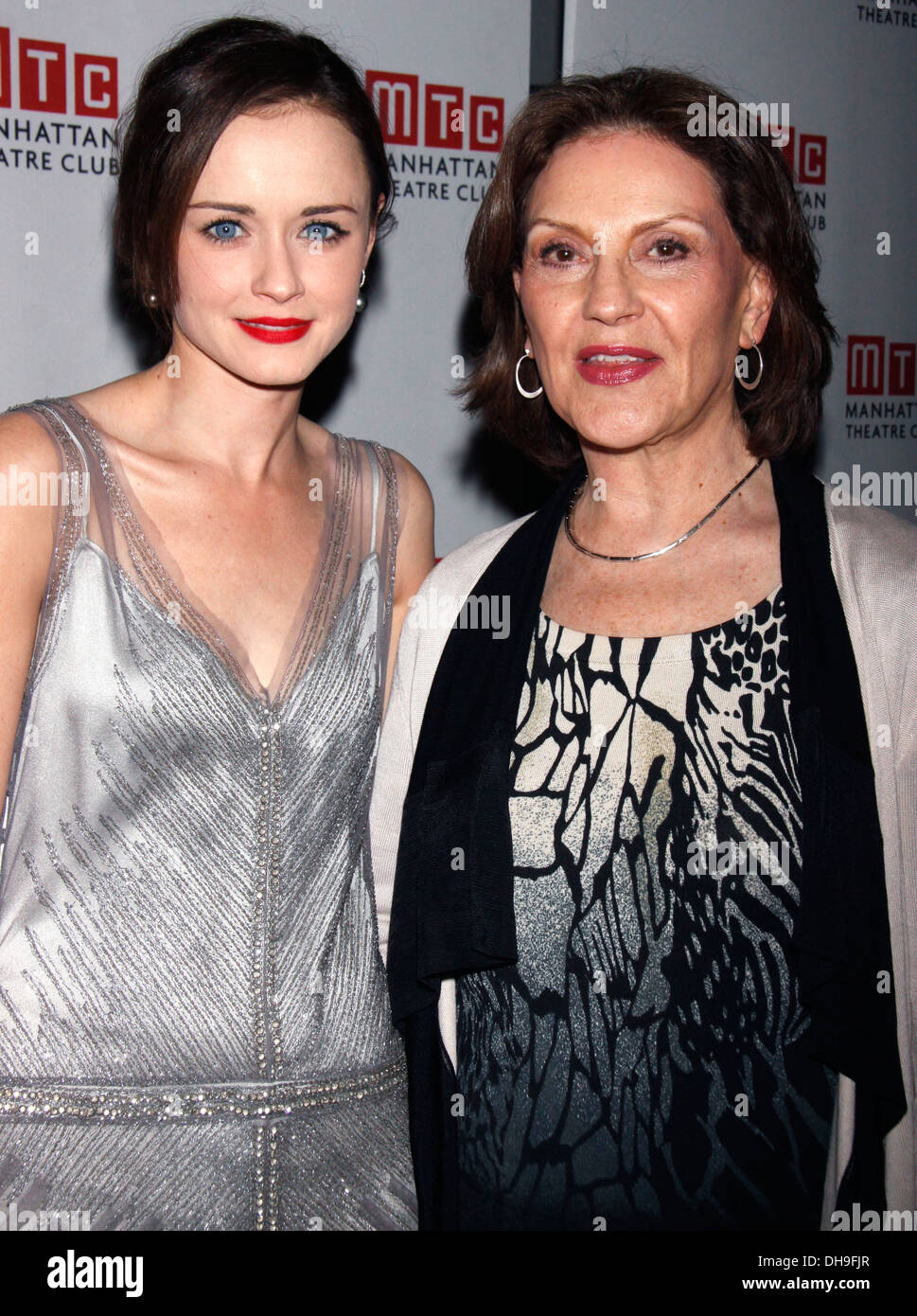 Alexis Bledel And Kelly Bishop Opening Night After Party For Mtc Production Of Regrets Held At Beacon Restaurant New York Stock Photo Alamy