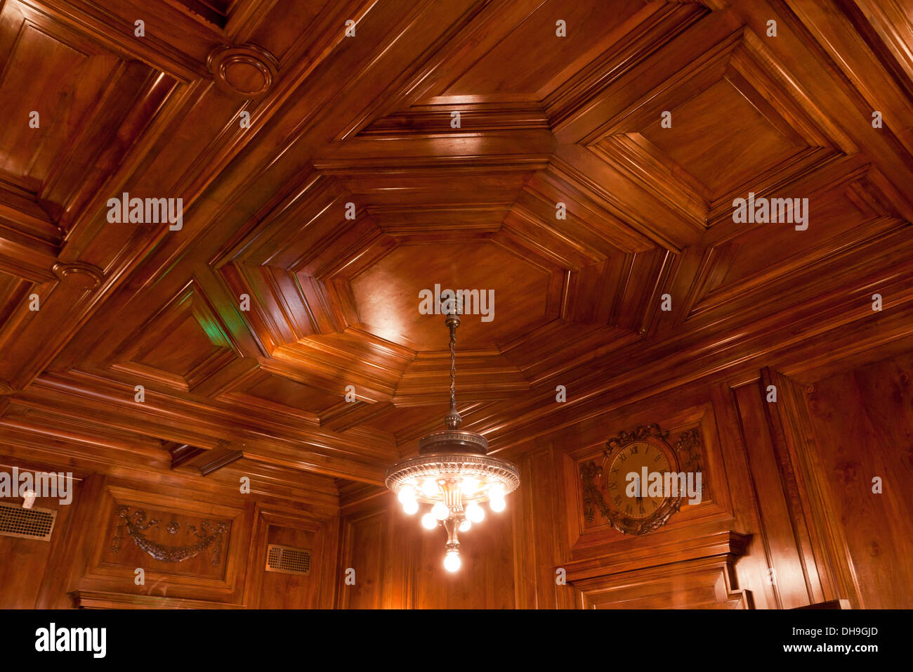 Wood Panel Ceiling Stock Photos Wood Panel Ceiling Stock Images