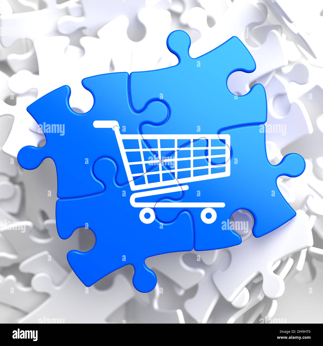 Blue convenience store icon hi-res stock photography and images - Alamy
